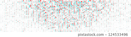 Futuristic minimal tech blue red 3d effected squares abstract background Futuristic minimal tech blue red 3d effected squares abstract background 124533496