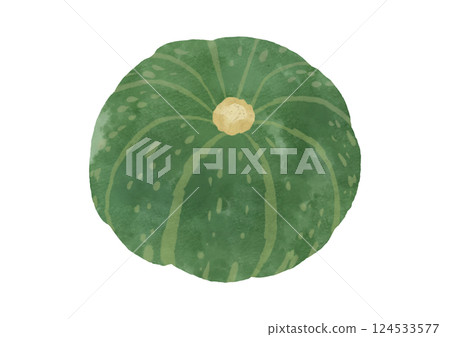 Watercolor style pumpkin illustration Watercolor style pumpkin illustration 124533577