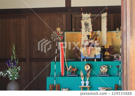 Helmet decoration - Warrior decoration for Boys' Festival 124533888