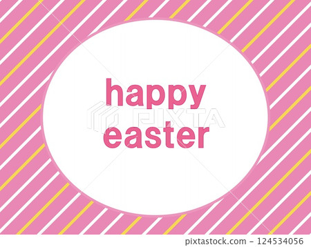 Happy Easter Stripes Happy Easter Stripes 124534056