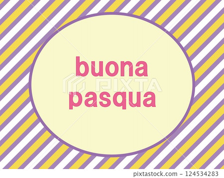 Happy Easter buona pasqua stripes Happy Easter buona pasqua stripes 124534283