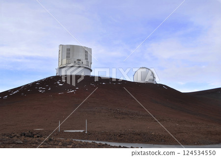 Space telescope on the summit of Mauna Kea, Hawaii Space telescope on the summit of Mauna Kea, Hawaii 124534550