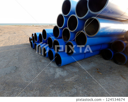 Industrial polymer pipes. Industrial polymer pipes. 124534674