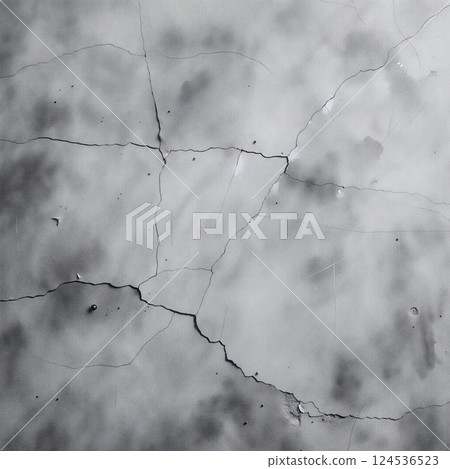 Cracked concrete surface texture for design and background concepts 124536523