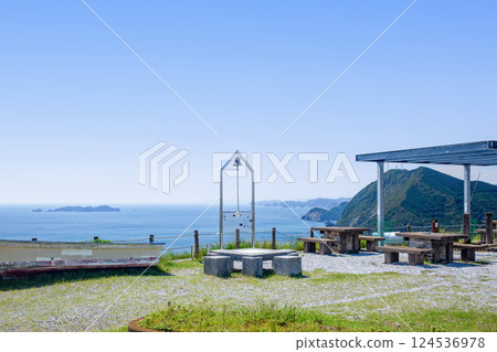 Kamae - View of the Nippō coast and Bungo Channel from Sato no Eki Katahira Observatory Park Kamae - View of the Nippō coast and Bungo Channel from Sato no Eki Katahira Observatory Park 124536978