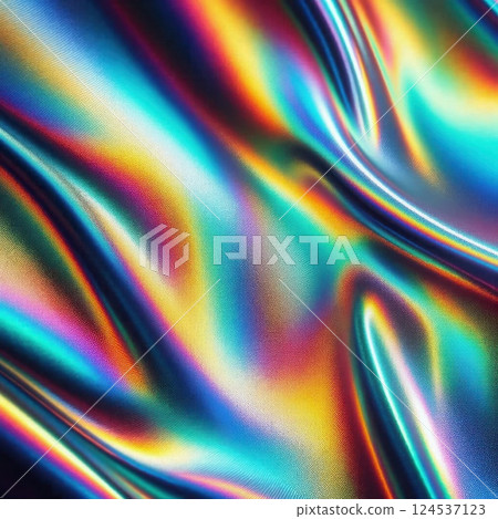 Vivid iridescent abstract background for modern design projects 124537123