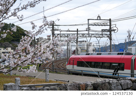Kintetsu Limited Express Ise Shima Liner Red Kintetsu Limited Express Ise Shima Liner Red 124537130