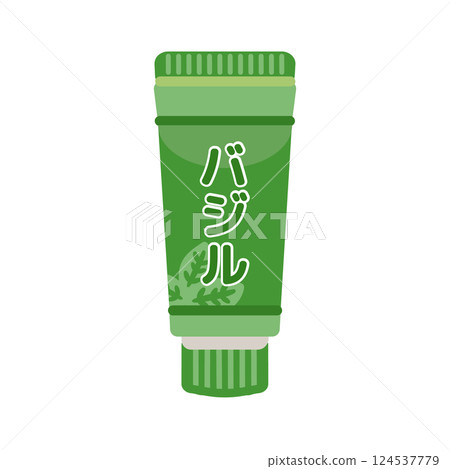 羅勒管調味料插圖 羅勒管調味料插圖 124537779