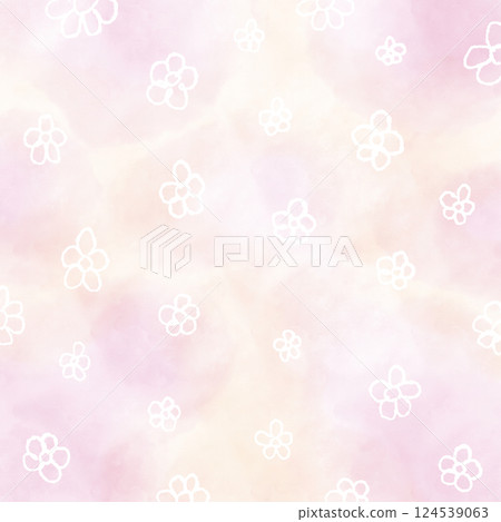 abstract background with watercolor painting 124539063