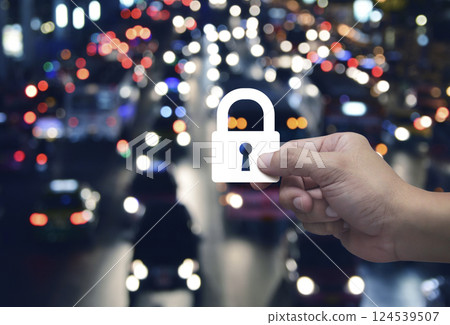 Technology internet security and safety online concept Technology internet security and safety online concept 124539507