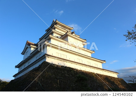 Tsuruga Castle Aizuwakamatsu Aizuwakamatsu Castle Wakamatsu Castle Honmaru Aizuwakamatsu Tourism Castle Tower Castle Fukushima Prefecture Tourism Wakamatsu Castle Ruins Park 124540102