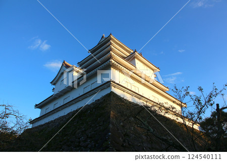 鶴城 會津若松 會津若松城 若松城 本丸 會津若松觀光 城塔 城郭 福島縣觀光 若松城跡公園 124540111