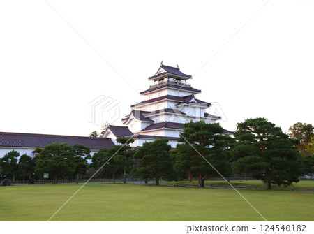 Tsuruga Castle Aizuwakamatsu Aizuwakamatsu Castle Wakamatsu Castle Honmaru Aizuwakamatsu Tourism Castle Tower Castle Fukushima Prefecture Tourism Wakamatsu Castle Ruins Park 124540182