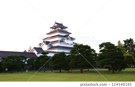 鶴城 會津若松 會津若松城 若松城 本丸 會津若松觀光 城塔 城郭 福島縣觀光 若松城跡公園 124540185