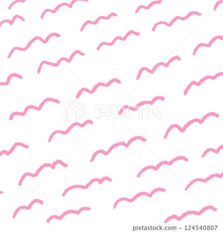 Hand-drawn wavy line background illustration 23 Hand-drawn wavy line background illustration 23 124540807