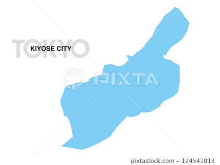 東京清瀨地圖 124541013