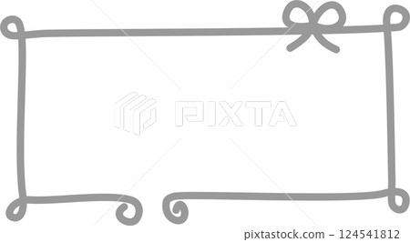 minimal doodle hand draw speech bubble balloon, think speak talk text box banner, flat design png illustration 124541812