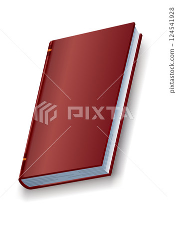 Realistic book. Learning or education concept. Design of closed book or notebook. Reading, learn and receive education through books. Read more books Realistic book. Learning or education concept. Design of closed book or notebook. Reading, learn and receive education through books. Read more books 124541928