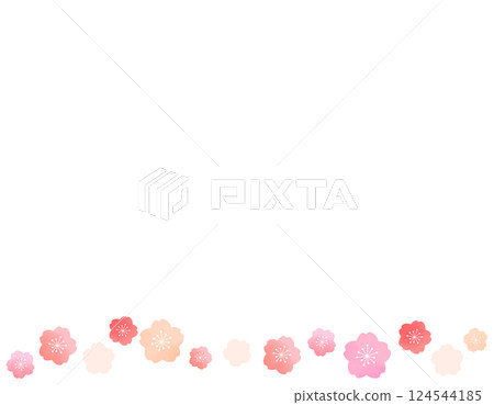 春天般可愛的櫻花相框材料9 春天般可愛的櫻花相框材料9 124544185