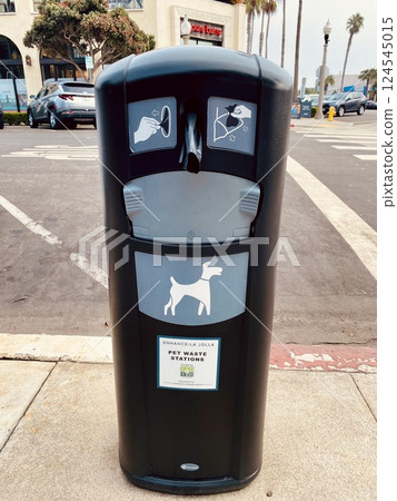 美國城市的垃圾桶 124545015