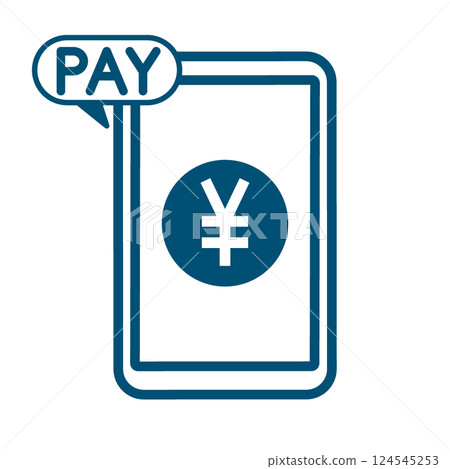 智慧型手機支付應用程式圖標 124545253