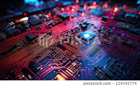 《AI Image》 Integrated Circuit Board AI Image 124545774