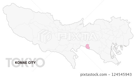 Location map of Komae City, Tokyo (with borders)_01 124545943