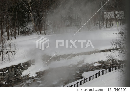 溫泉溪流 124546501