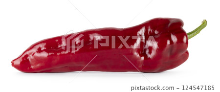 Paprika on white background 124547185