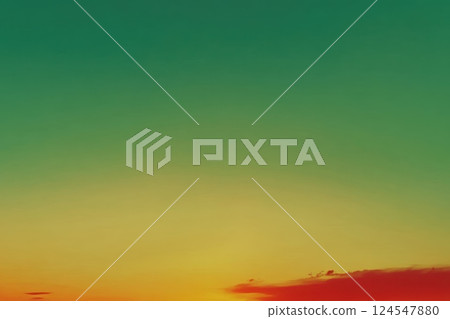 Professional Design Featuring Light Ink Fading Into a Gradient of Warm Colors at Dusk 124547880