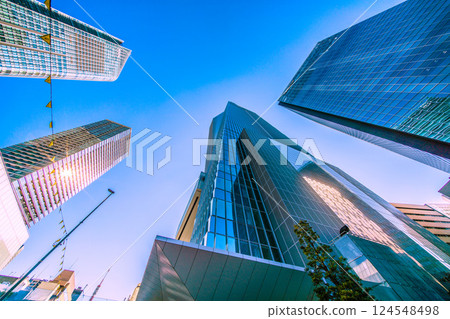 日本東京城市景觀：一線希望…港區秋船公園在虎之門之丘站塔旁開業（虎之門之丘站） 124548498