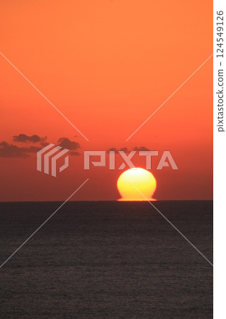 Kochi Prefecture, sunset seen from Kanazaki Kochi Prefecture, sunset seen from Kanazaki 124549126