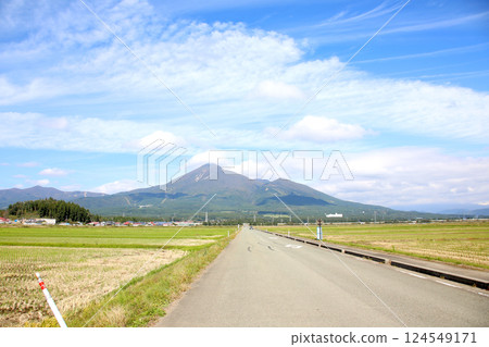磐梯山、會津山磐梯、豬苗代、豐田路、稻田、豬苗代鹽川線、磐梯鎮、星野集團貓魔 124549171