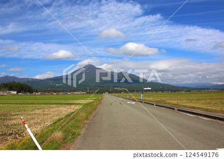 磐梯山、會津山磐梯、豬苗代、豐田路、稻田、豬苗代鹽川線、磐梯鎮、星野集團貓魔 124549176