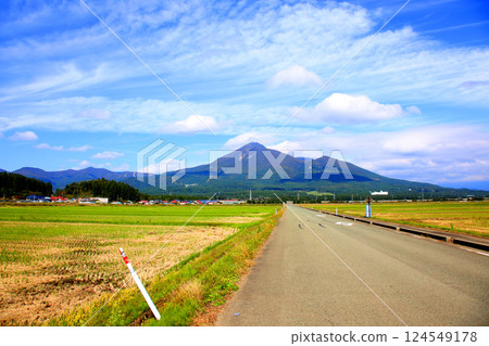 磐梯山、會津山磐梯、豬苗代、豐田路、稻田、豬苗代鹽川線、磐梯鎮、星野集團貓魔 124549178
