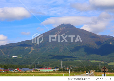 磐梯山、會津山磐梯、豬苗代、豐田路、稻田、豬苗代鹽川線、磐梯鎮、星野集團貓魔 124549203