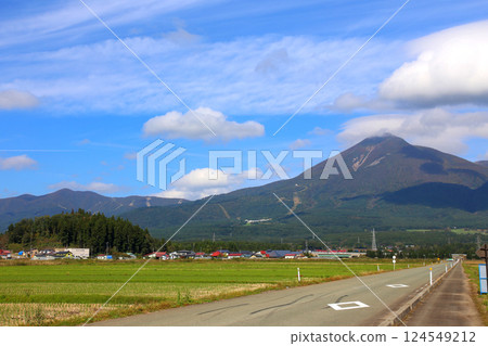磐梯山、會津山磐梯、豬苗代、豐田路、稻田、豬苗代鹽川線、磐梯鎮、星野集團貓魔 124549212