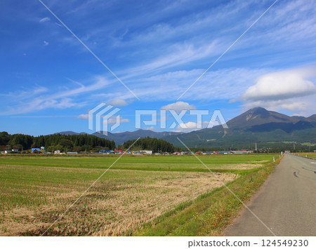 磐梯山、會津山磐梯、豬苗代、豐田路、稻田、豬苗代鹽川線、磐梯鎮、星野集團貓魔 124549230