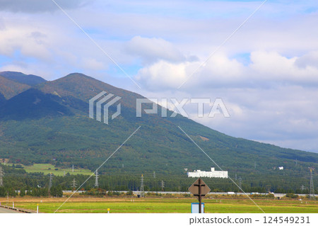 磐梯山、會津山磐梯、豬苗代、豐田路、稻田、豬苗代鹽川線、磐梯鎮、星野集團貓魔 124549231