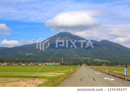 磐梯山、會津山磐梯、豬苗代、豐田路、稻田、豬苗代鹽川線、磐梯鎮、星野集團貓魔 124549247