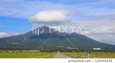 磐梯山、會津山磐梯、豬苗代、豐田路、稻田、豬苗代鹽川線、磐梯鎮、星野集團貓魔 124549248