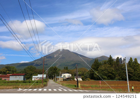 磐梯山、會津山磐梯、豬苗代、豐田路、稻田、豬苗代鹽川線、磐梯鎮、星野集團貓魔 124549251