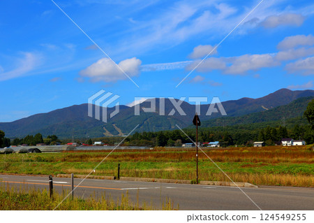 Mt. Bandai, Aizu-Mt. Bandai, Inawashiro, Toyota Road, rice fields, Inawashiro-Shiokawa Line, Bandai Town, Hoshino Resorts Nekoma 124549255