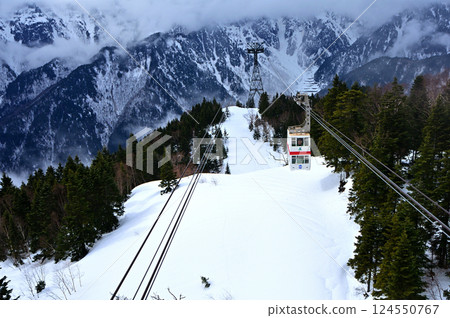 Shinhotaka索道在冬天 Shinhotaka索道在冬天 124550767
