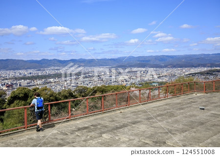從京都府幕府塚西瞭望台看到的風景 從京都府幕府塚西瞭望台看到的風景 124551008