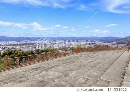 從京都府幕府塚西瞭望台看到的風景 124551012