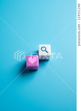Search for love, online dating. Dating platforms, social interactions, and relationship-building. Finding love, companionship, or life partners. 124551146
