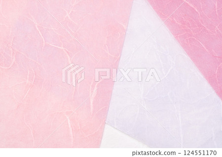 淡粉紅色日本紙背景資料 124551170