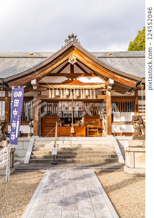 Tanaka Shrine, Yokooji Tennogo, Fushimi Ward, Kyoto (for the blessings of winning horses and prosperity of descendants) - God of horses - God of prayers for winning horses - Main hall 124552046
