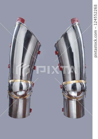 Pair of 14th-15th Century Plate Legs Armor 124552268